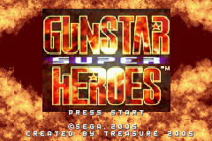 Gunstar Super Heroes screenshot 3 for GameBoy Advance